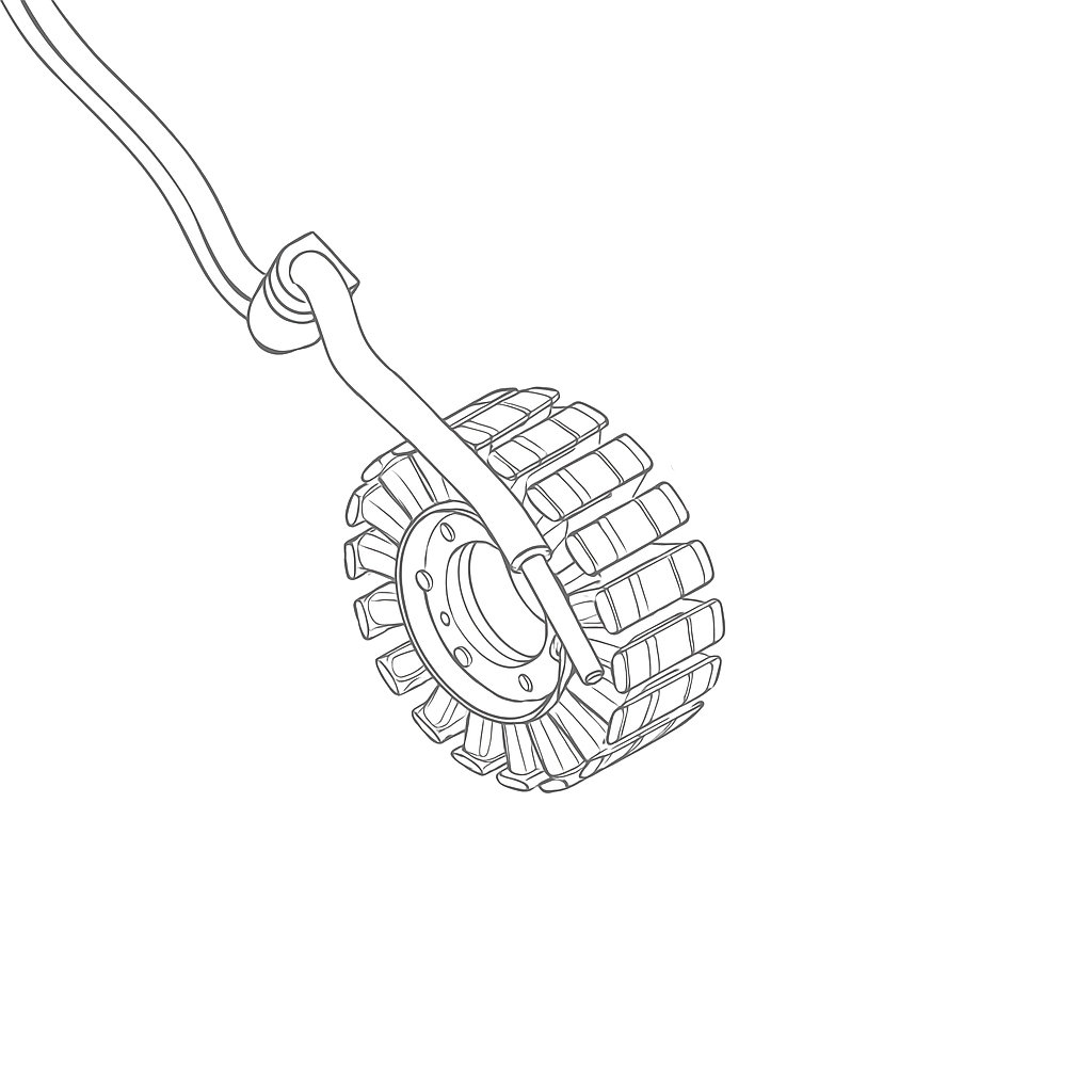 Générateur - Stator - Pièce d'Origine